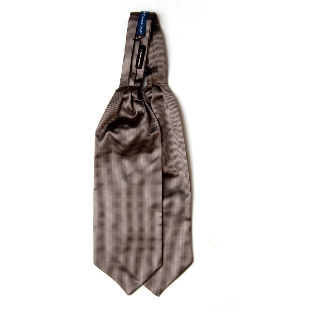 CAMELLUCCI‎ Men's Cravat Ascot 100%silk Gift Box Long 49" A214